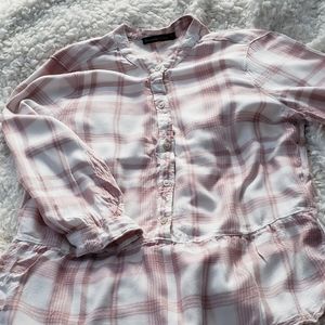 Plaid button up